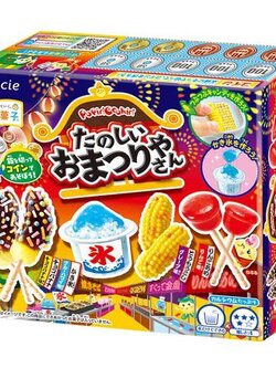 Kracie ขนมทำเอง DIY ฝึกสมาธิ เสริมจินตนาการ ขนมทำมือ ของเล่นกินได้ นำเข้าจากญี่ปุ่น #ชุดเทศกาล งานวัดญี่ปุ่น