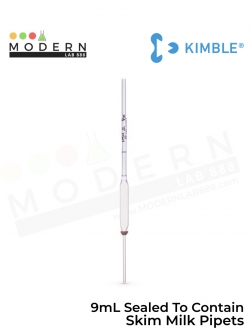9mL Sealed To Contain Skim Milk Pipets