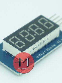 4-Digit Display TM1637 Red LED Display