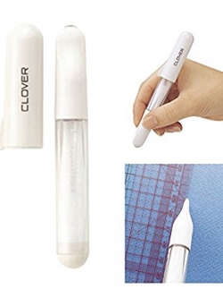 Clover 24-033ชอลค์ ขีดผ้าชนิดแท่ง สีขาว ชอลค์ ขีดผ้าชนิดแท่งแบบเติมผงชอล์ค สีขาว