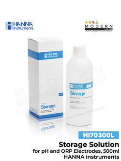 HI70300L น้ำยาแช่หัววัด pH อิเล็กโทรด / Electrode Storage Solution, HANNA, 500 mL