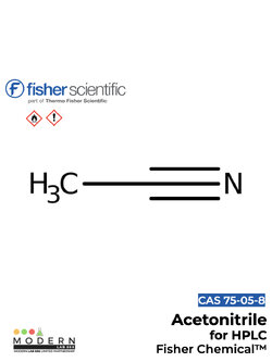 Acetonitrile, for HPLC, 99.8+%, Fisher Chemical™, 2.5L