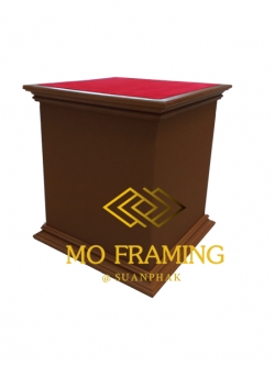 ฐานไม้สักวางรูปปั้น, ฐานวางพระ, ฐานวางองค์เทพ