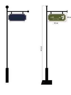 รับทำป้ายซอยหมู่บ้าน ผลิตและออกแบบงานป้ายซอย