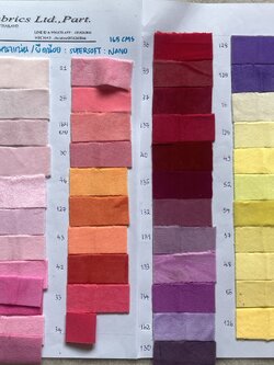 ผ้าขนสั้น 0.5 มม E.F Supersoft Velour เนื้อหนาแน่น ผ้าทำตุ๊กตา ผ้าทำหมอน ผ้าทำเสื้อคลุม เสื้อแจ๊คเก็ต นุ่ม เนื้อดี หน้า ุ6ึ3 นิ้ว