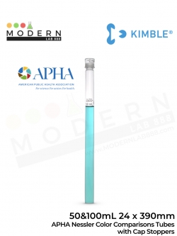 50 & 100mL APHA Nessler Color Comparisons Tubes with Cap Stoppers