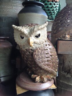 โคมไฟฮูกฉลุลาย