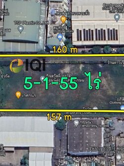 ขายที่ดิน ต. อ้อมน้อย อ.กระทุ่มแบน จ.สมุทรสาคร พื้นที่สีม่วง