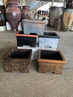 กระถางทรงสี่เหลี่ยม