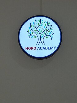 #ป้ายกล่องไฟวงกลมหน้าอะคริลิคติดสติ๊กเกอร์ #กล่องไฟติดหน้าร้าน