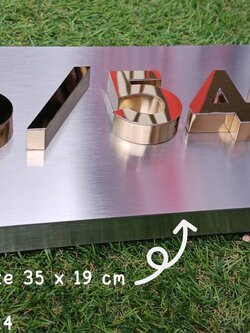 ป้ายบ้านเลขที่ รับทำป้ายโลหะทุกชนิด