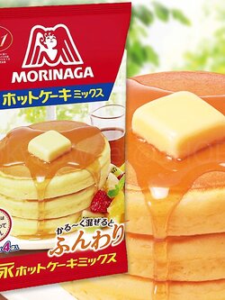 แป้งแพนเค้ก Morinaga Pancake Hotcake Mix 600g แป้งแพนเค้กญี่ปุ่น โมรินากะ โมรินางะ ฮอต เค้ก มิกซ์