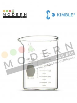 400ml. บีกเกอร์ทรงเตี้ยแบบหนา / 400ml. Low Form Heavy Duty Beakers