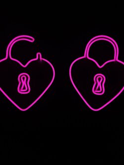 ป้ายไฟนีออน LED อะคริลิคใสรองหลัง