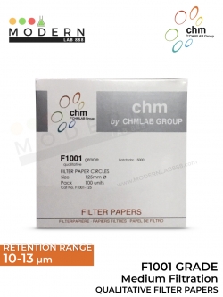 กระดาษกรอง เบอร์ 1 / F1001 Grade 10-13μm Qualitative Filter Paper, CHM