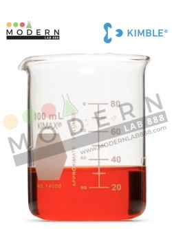 100ml. บีกเกอร์ทรงเตี้ย / 100ml. Low Form Griffin Beakers