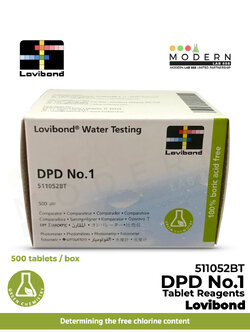 DPD No.1, Lovibond (500 Tablets), #511052BT / เม็ดยาวัดคลอรีน