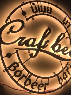 #ป้ายโลโก้ซิงค์ฉะลุไฟออกหลัง #ป้ายโลโก้ซิงค์ฉะลุทำสี