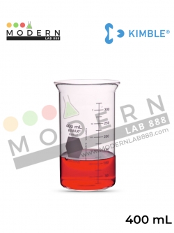 400ml. บีกเกอร์ทรงสูง "แบบไม่มีปาก" / 400ml. Tall Form Berzelius Beakers without Spout