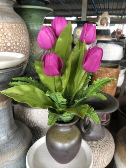 ดอกไม้จากดินญี่ปุ่น