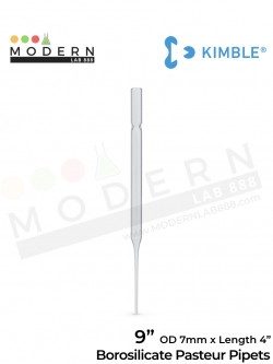 9" Borosilicate Pasteur Pipets (250ชิ้น/กล่อง)