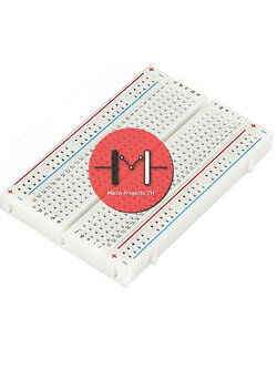 บอร์ดทดลอง Breadboard 400 Point