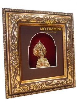 หลวงพ่อโสธร หน้าตัก 1.5 นิ้ว ทองคำเปลว