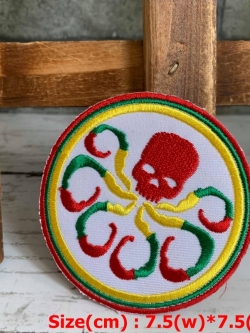 สัญลักษณ์ ไฮดรา ตัวรีดติดเสื้อ อาร์มรีด อาร์มปัก ตกแต่งเสื้อผ้า หมวก กระเป๋า แจ๊คเก็ตยีนส์ Movie Embroidered Iron on Patch