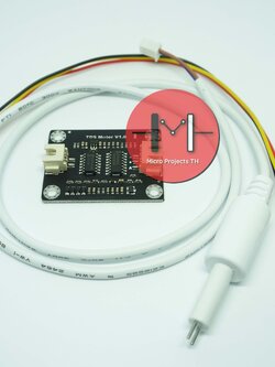 EC Sensor TDS เซ็นเซอร์วัดค่าการนำไฟฟ้าของน้ำ ตรวจสอบคุณภาพน้ำ