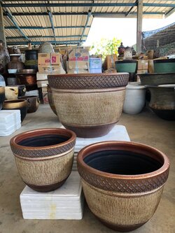 ชุดกระถาง 3 ใบเถา