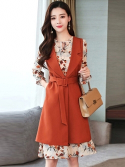 ชุดเซ็ทเดรสและเสื้อคลุมตัวยาว สวยคุ้มมากค่ะ ส่งฟรี ems