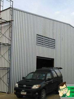 รับสร้างโกดังในโรงงานอุตสาหกรรม 150 ตร.ม.