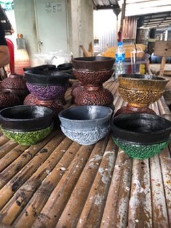 กระถางแคนตัสทรงชาม