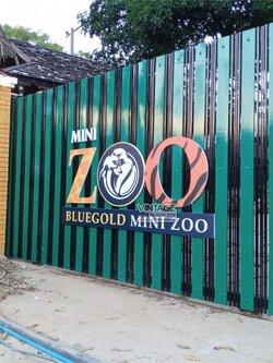 งานป้ายติดสติ๊กเกอร์ MINI ZOO BLUGOLE MINI ZOO