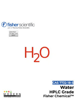 Water (HPLC), Fisher Chemical™, 4L