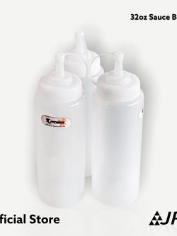 ขวดบีบพลาสติก 3 ขวด ขนาด 32 oz.