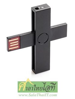 Pluss iD (+iD) เครื่องอ่านบัตรประชาชนแบบพกพา ใช้กับช่องเสียบ USB ขนาดมาตรฐาน