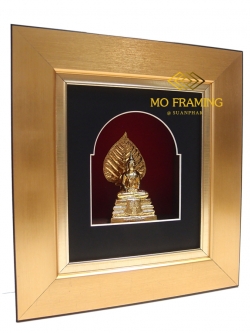 หลวงพ่อโสธร หน้าตัก 1.5 นิ้ว ทองคำเปลว