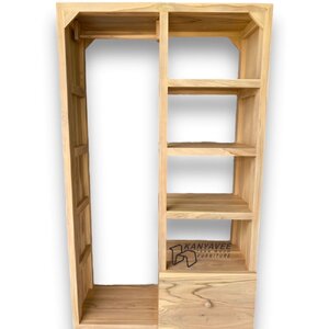 ตู้เสื้อผ้ามินิมอลไม้สัก