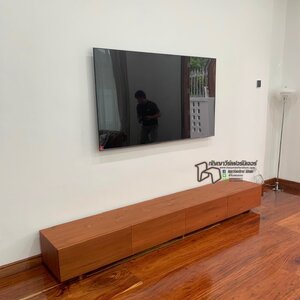 ตู้วางทีวีลิ้นชักไม้สัก