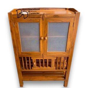 ตู้กับข้าวไม้สัก