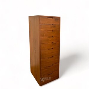 ตู้ลิ้นชักไม้สัก 9 ชั้น