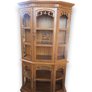 ตู้โชว์ไม้สัก