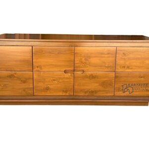 ตู้เก็บของไม้สักสไตล์โมเดิร์น