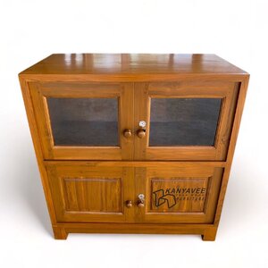 ตู้เก็บของไม้สักสไตล์โมเดิร์น