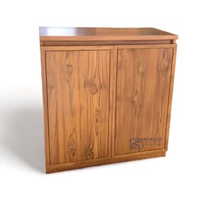 ตู้เก็บของไม้สักสไตล์โมเดิร์น