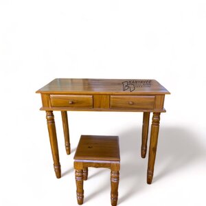 โต๊ะเครื่องแป้งไม้สัก