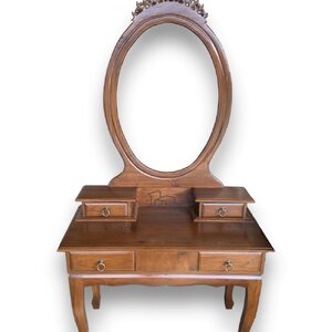 โต๊ะเครื่องแป้งไม้สัก