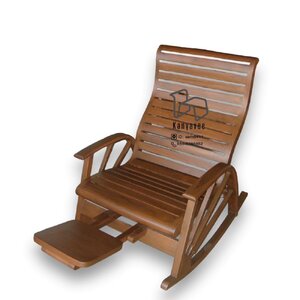 เก้าอี้โยกไม้สัก