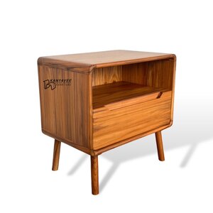 ตู้ 1 ลิ้นชักข้างเตียงมินิมอล